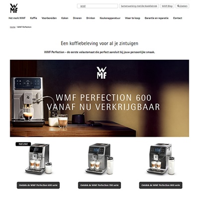 Website WMF promotie