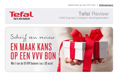Review mailing Tefal en Krups