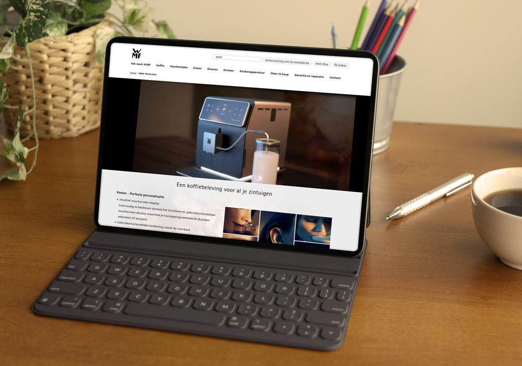 WMF Perfection promotiepagina